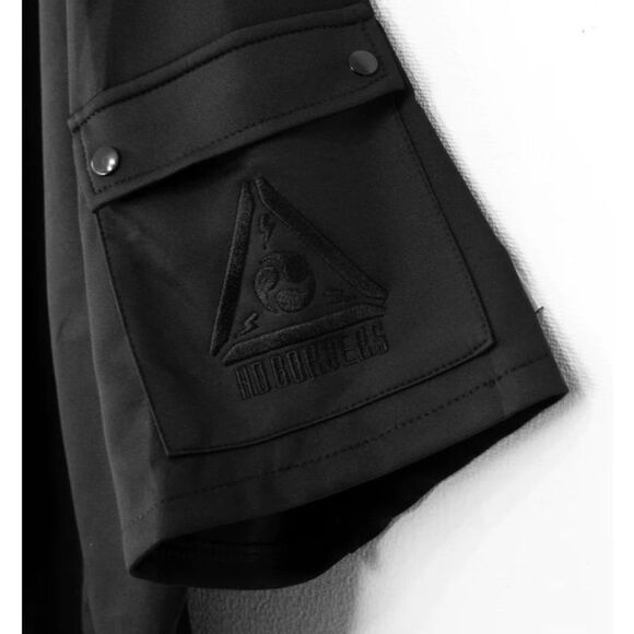 Cyberpunk ALL BLACK cat ears hooded jacket - NWT - Picture 4 of 6